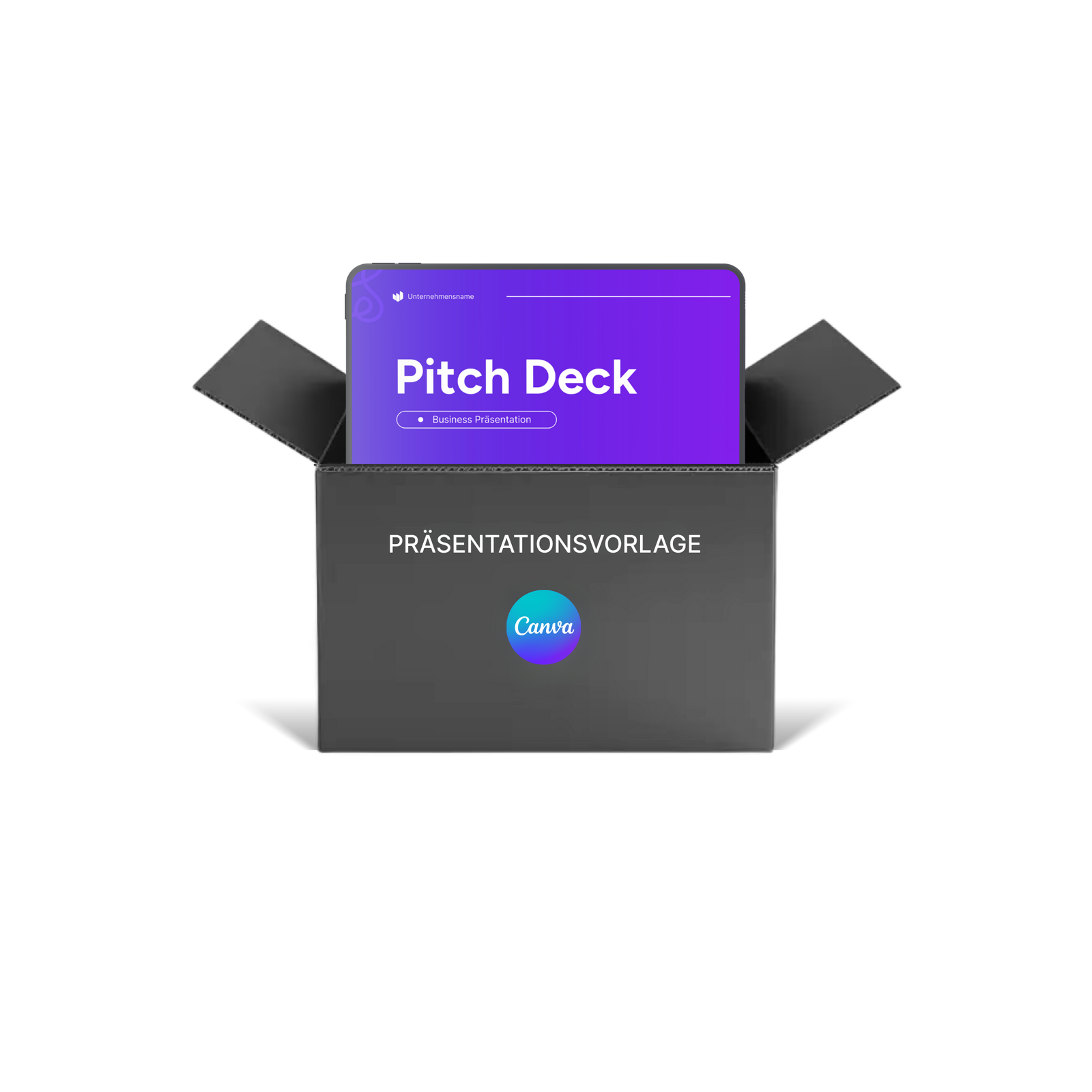 Pitch Deck Vorlage (minimalistisch)
